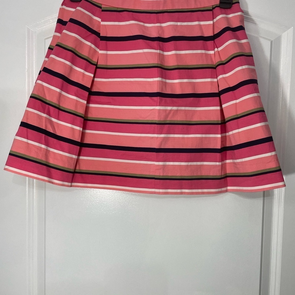 GAP Pink Striped A-Line Skirt Y2K CB-AD